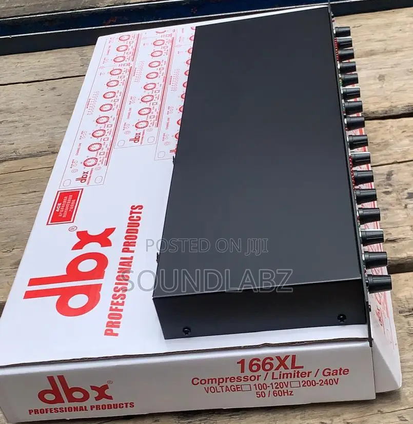 Dbx 166xl 2-channel Compressor/Limiter/Gate