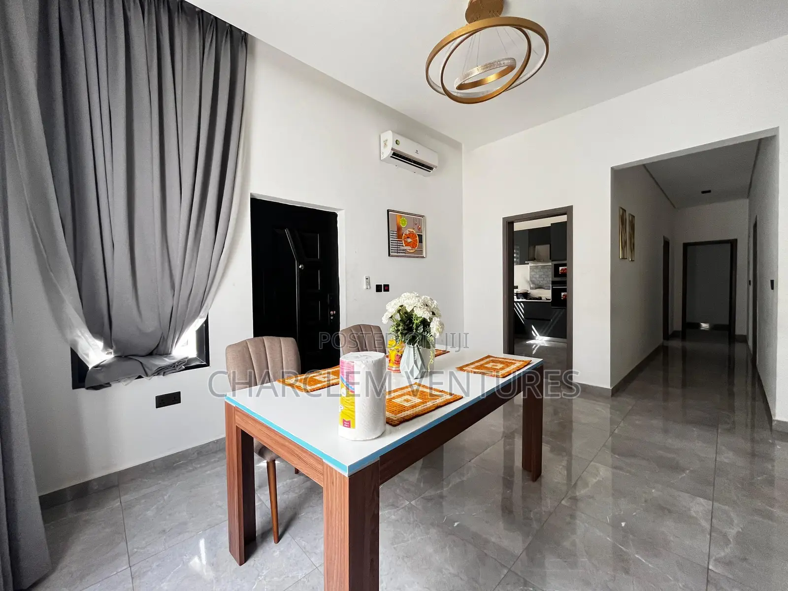 Furnished 3bdrm House in Charclem Ventures, East Legon for sale