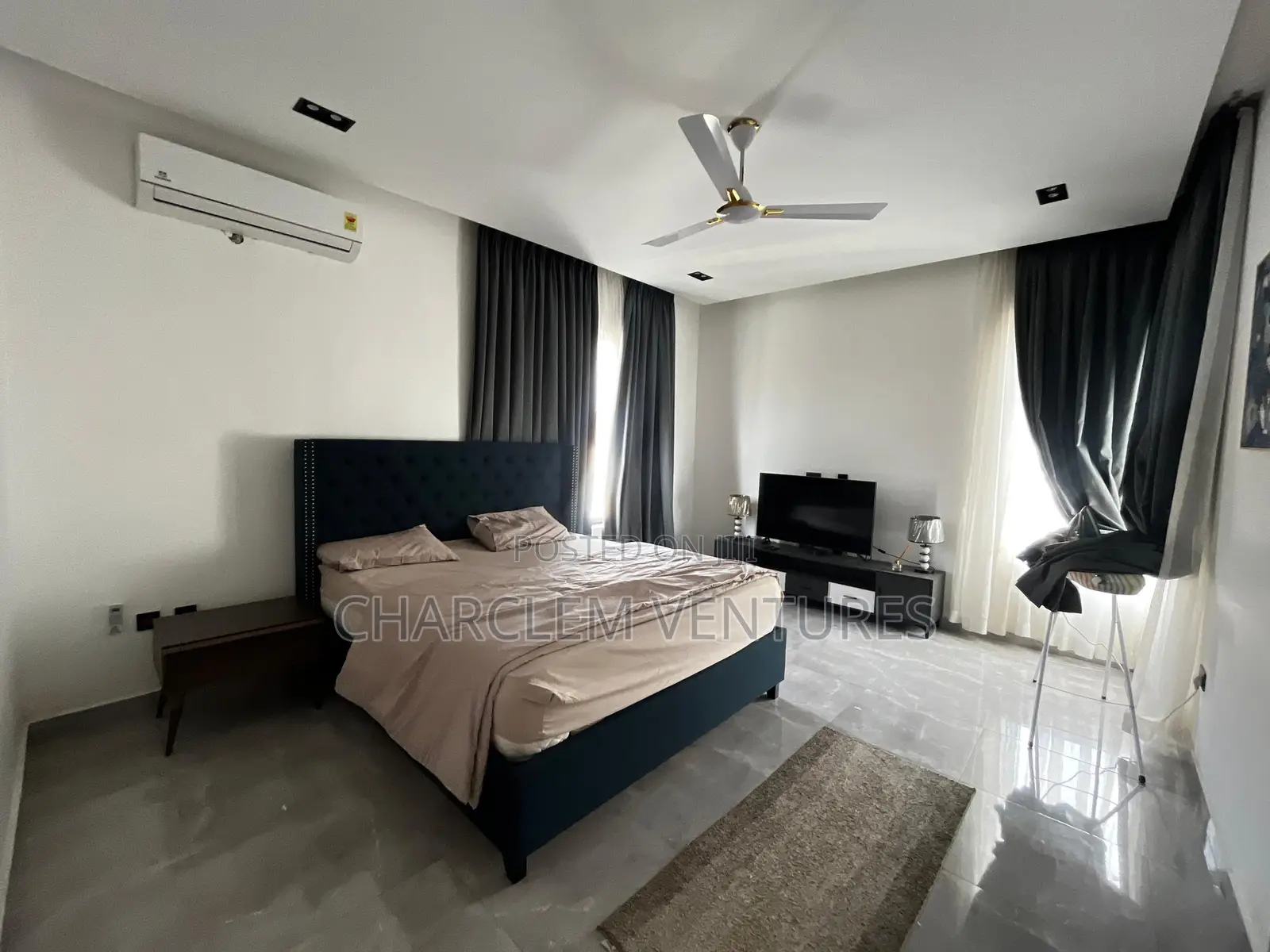 Furnished 3bdrm House in Charclem Ventures, East Legon for sale