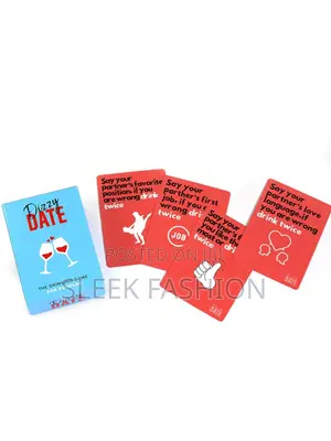 Dizzy Date Couple Drinking Card Game