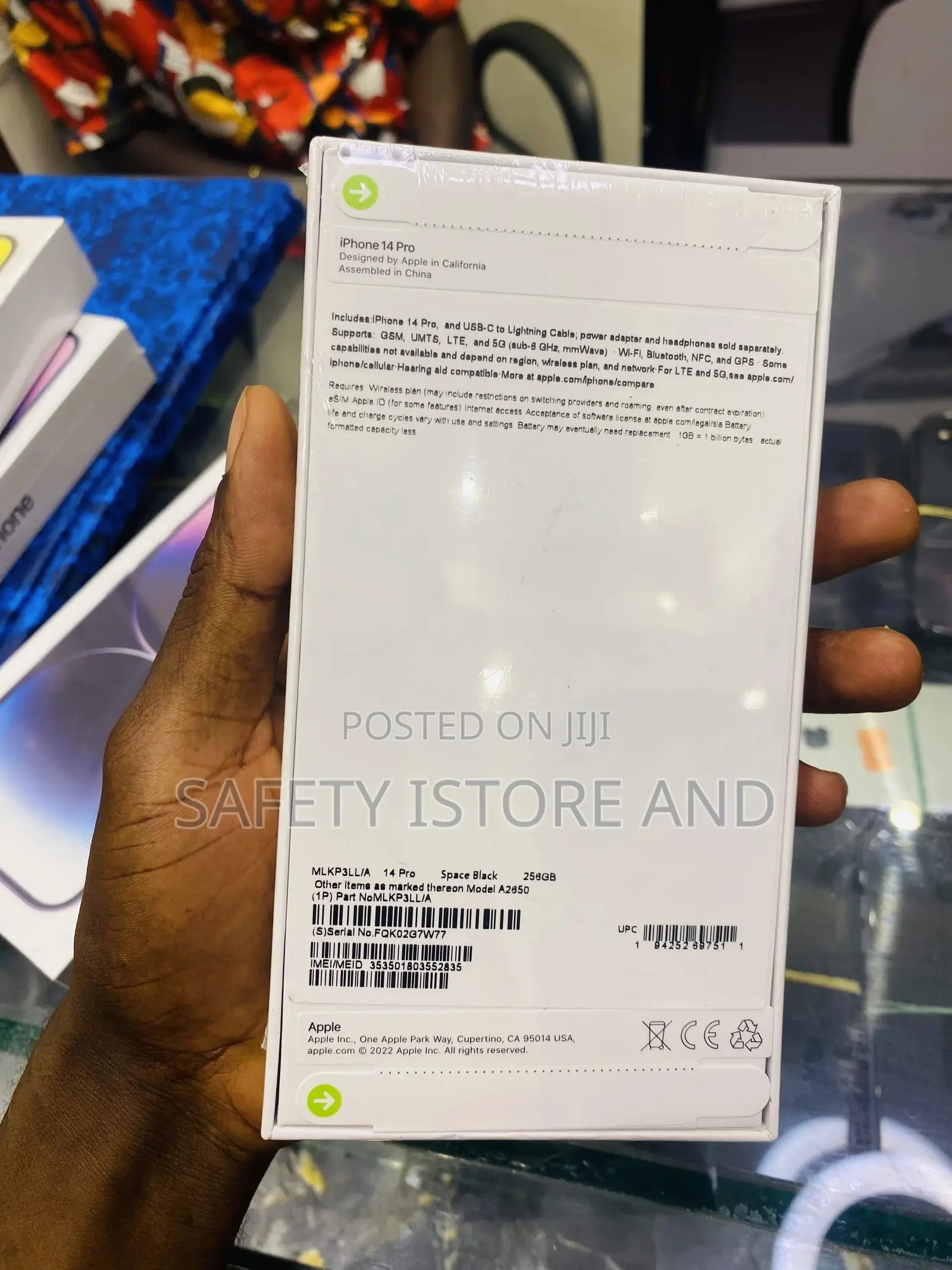 New Apple iPhone 14 Pro 256 GB Black