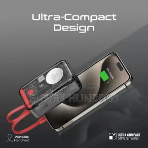 Power Bank Ultra-Fast Charging(Transparent)