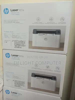 Hp Laserjet 107a Black Ad White Printer