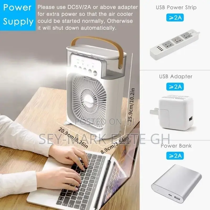 Air Cooler Fan With Mist