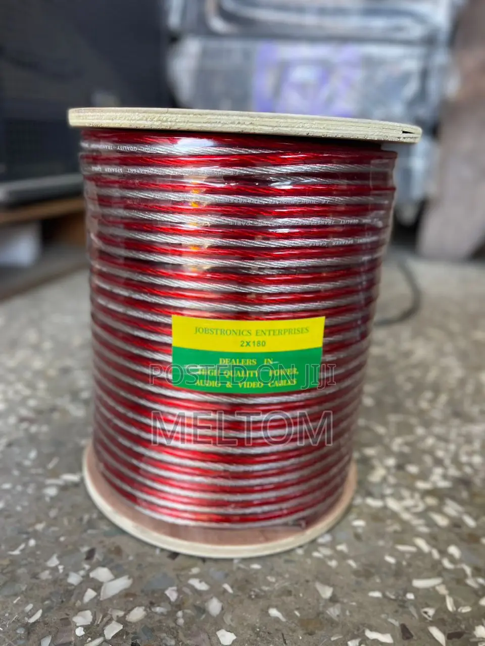 Thick Red Speaker Cable 100yards (2x180)