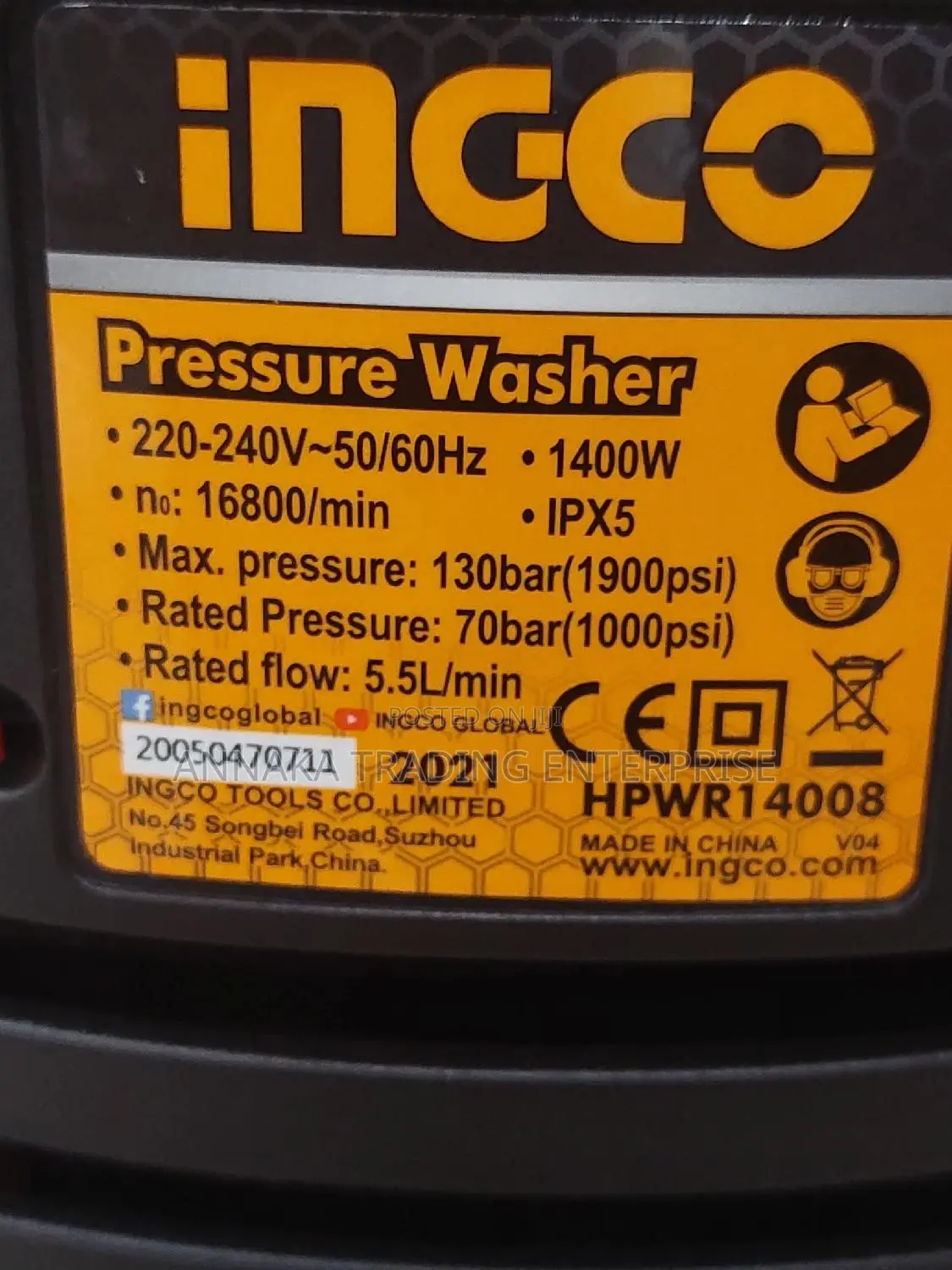 Pressure Washer