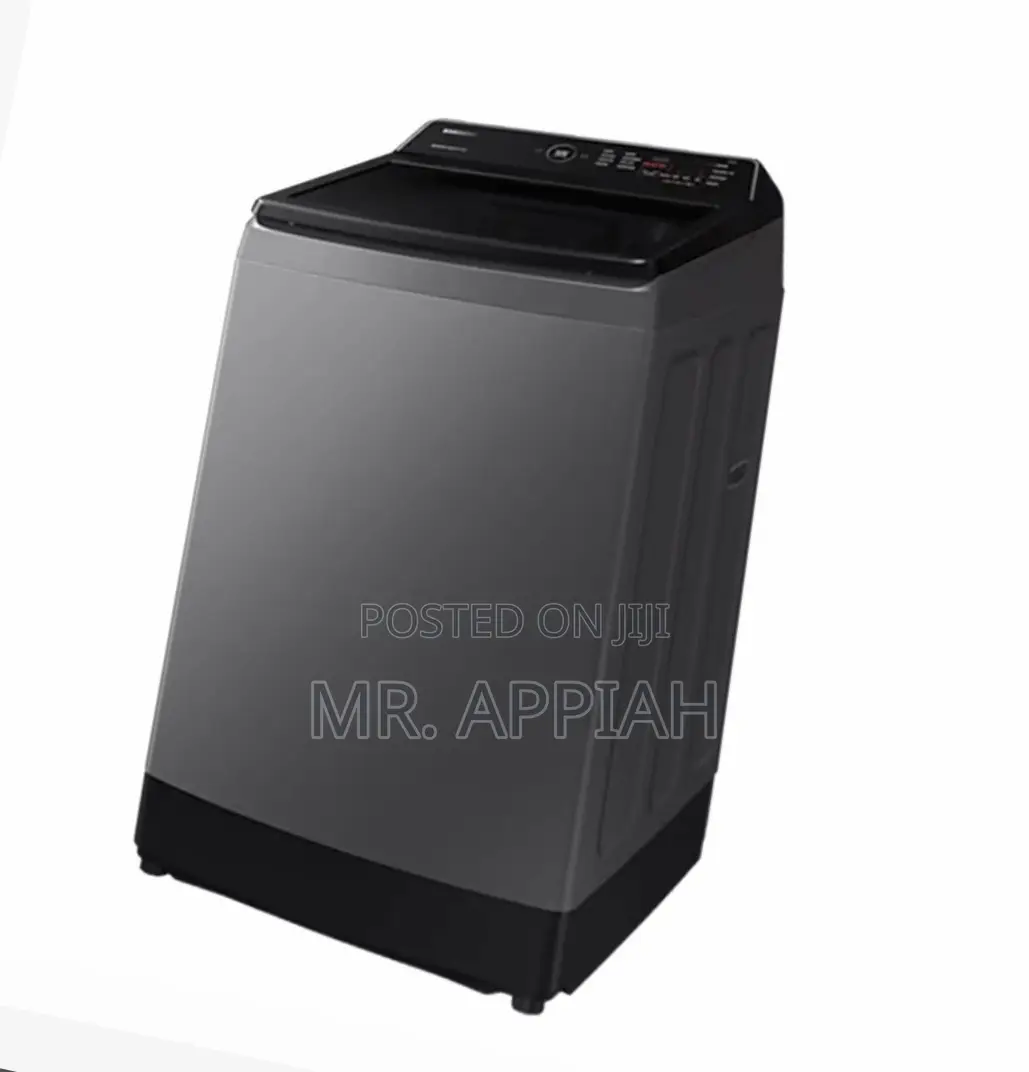 Sleek Samsung Wa13cg5441byn 13kg Top Load Washing Machine.