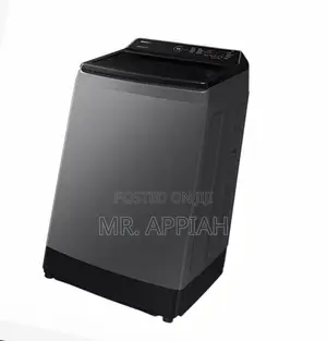 Sleek Samsung Wa13cg5441byn 13kg Top Load Washing Machine.