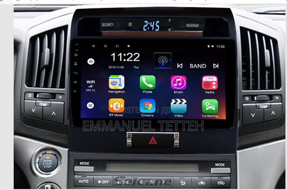 6g +128GB Android Screen 12.0 for Toyota Land Cruiser