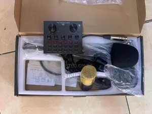 BM 800 Studio Condenser Microphone V8 Audio USB Set