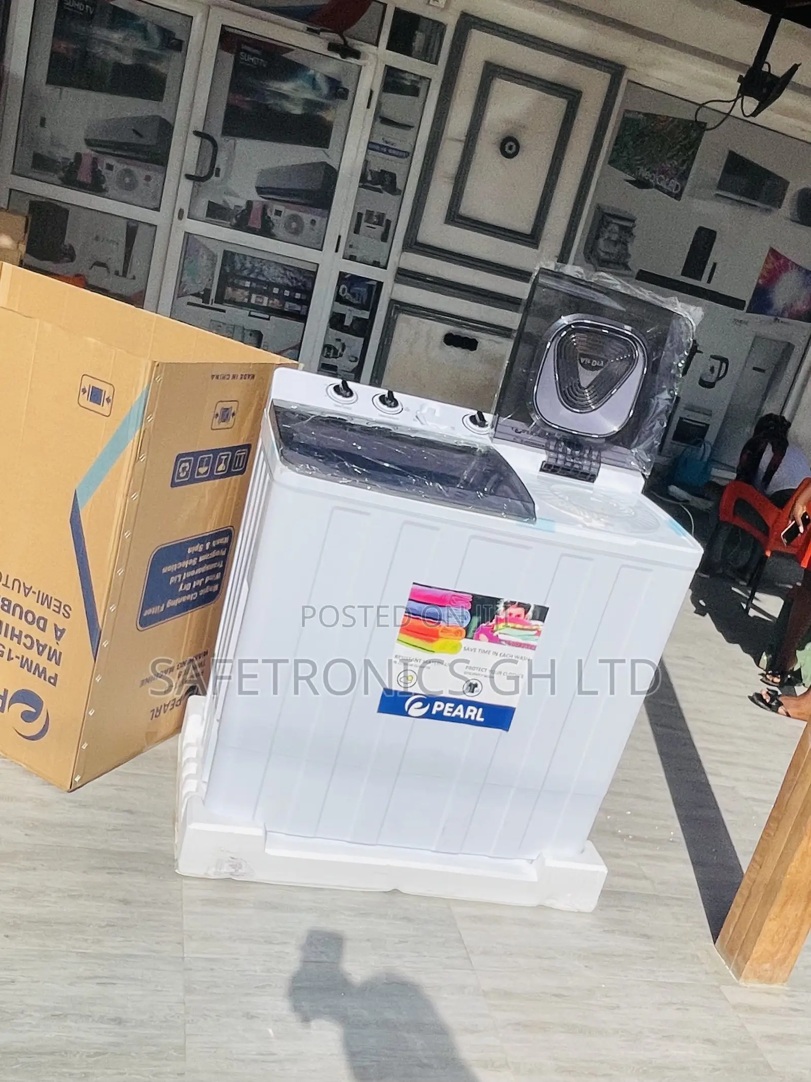 Semiautomatic Pearls 15kg Topload Washingmachine
