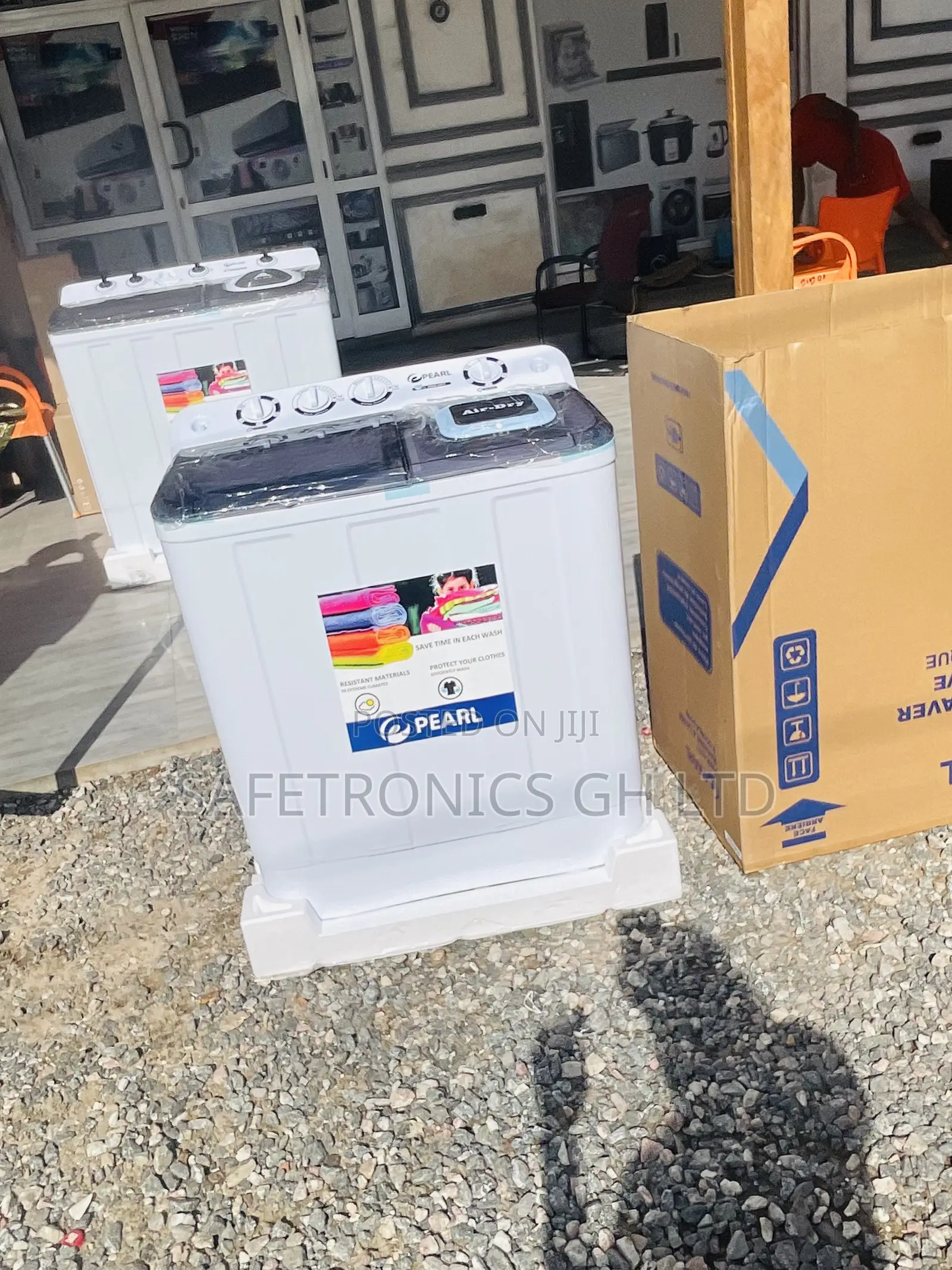 Sealed Pearl Semiautomatic Topload 12kg Washingmachine