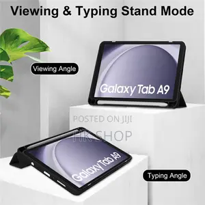 Samsung Galaxy Tab A9 Smart Case With Stylus Pen Slot Space