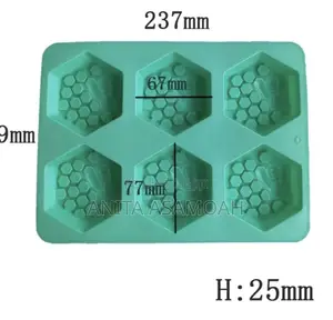 6 Cavity Honeycomb Mold