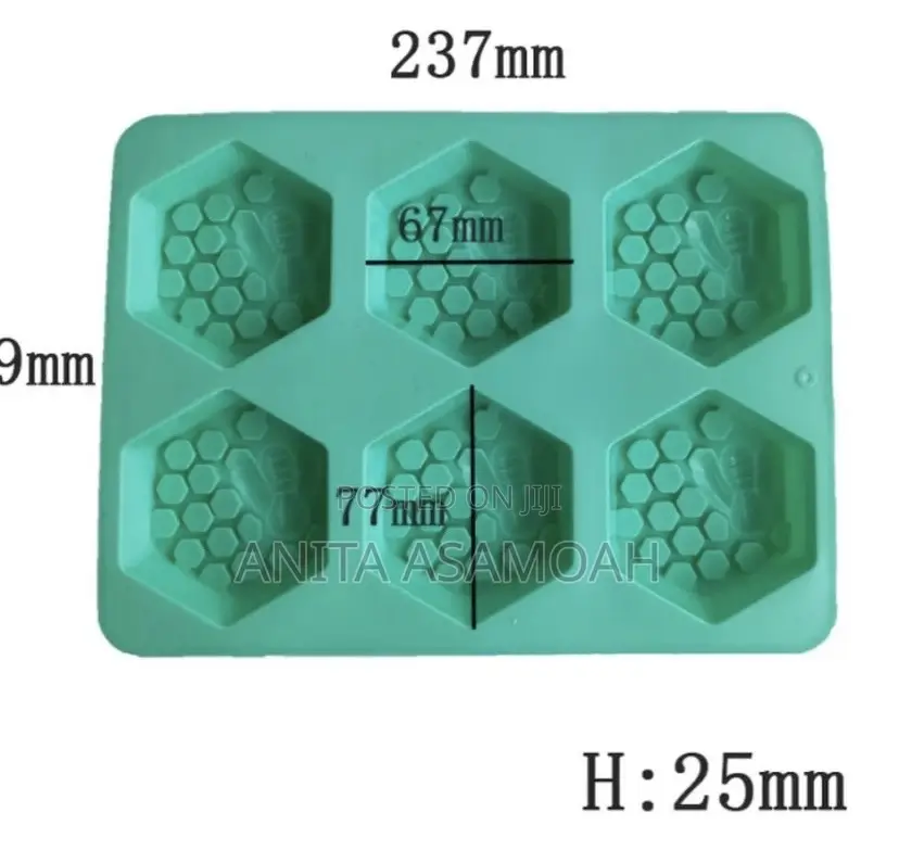 6 Cavity Honeycomb Mold