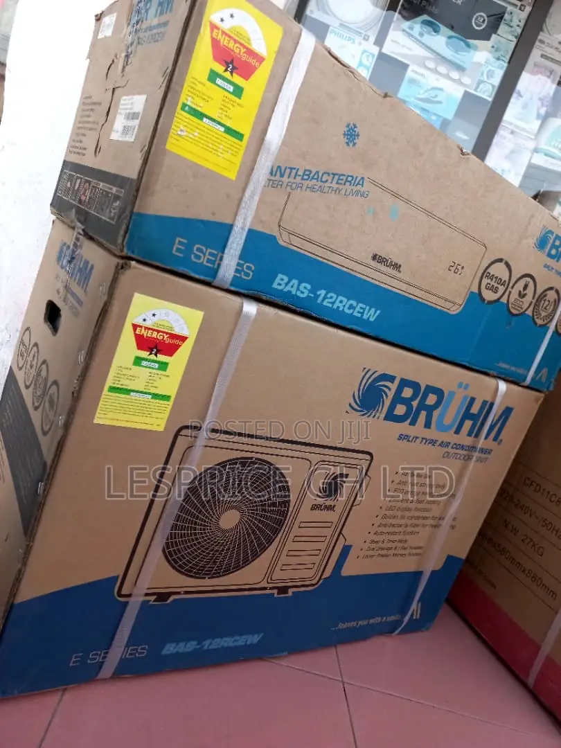 Brand New//Bruhm 1.5hp Split AC