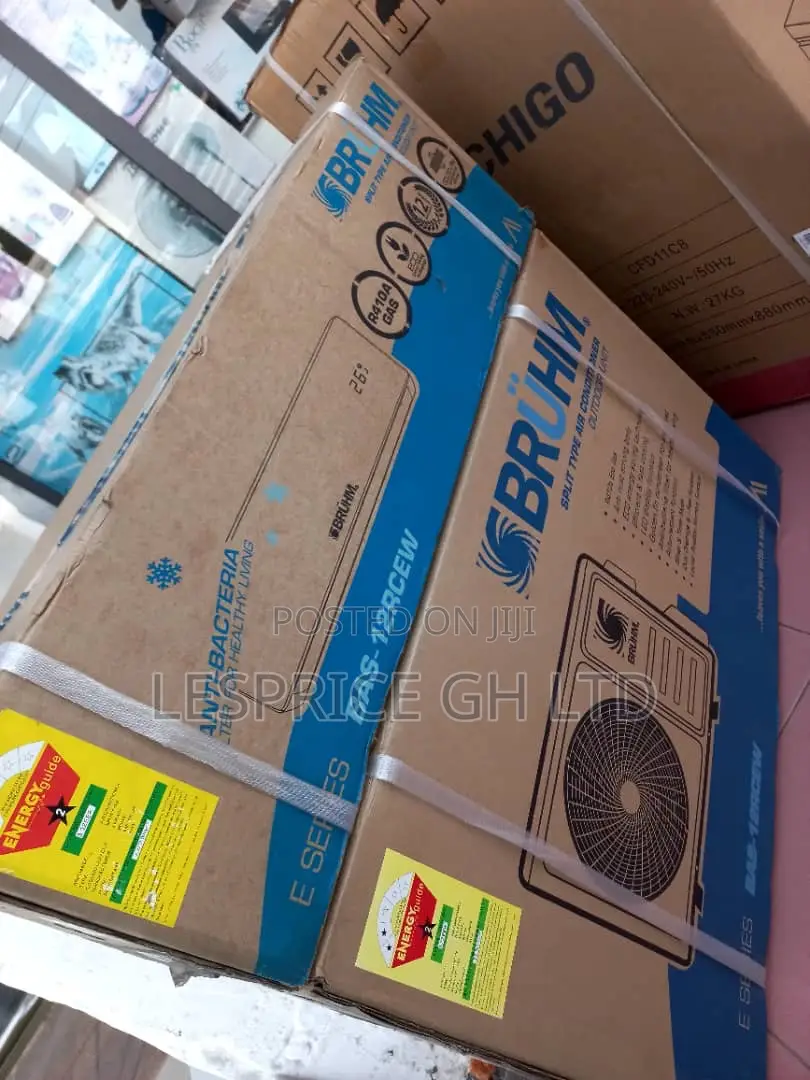 Self-Cleaning//Bruhm 1.5hp Stylish Air Conditioner