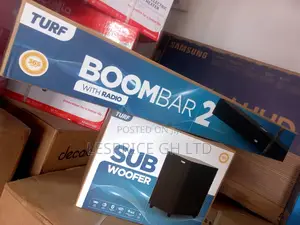 Turf Boom Sound Bar With Sub Woofer