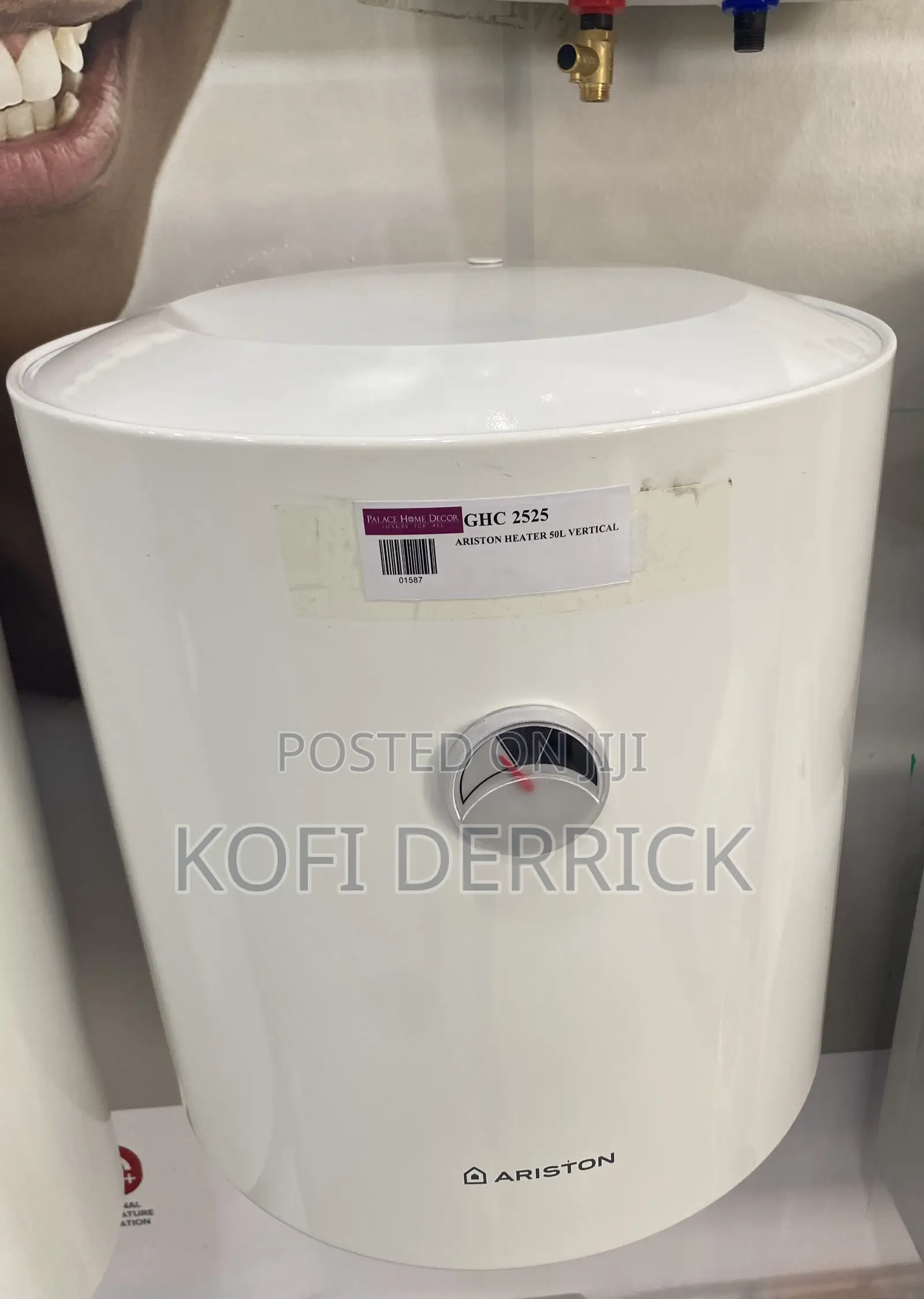 Ariston Water Heater (Italy) 50l Vertical