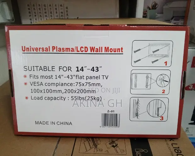 Sunnywalk Universal Tv Wall Mount 14-43 Inch 2