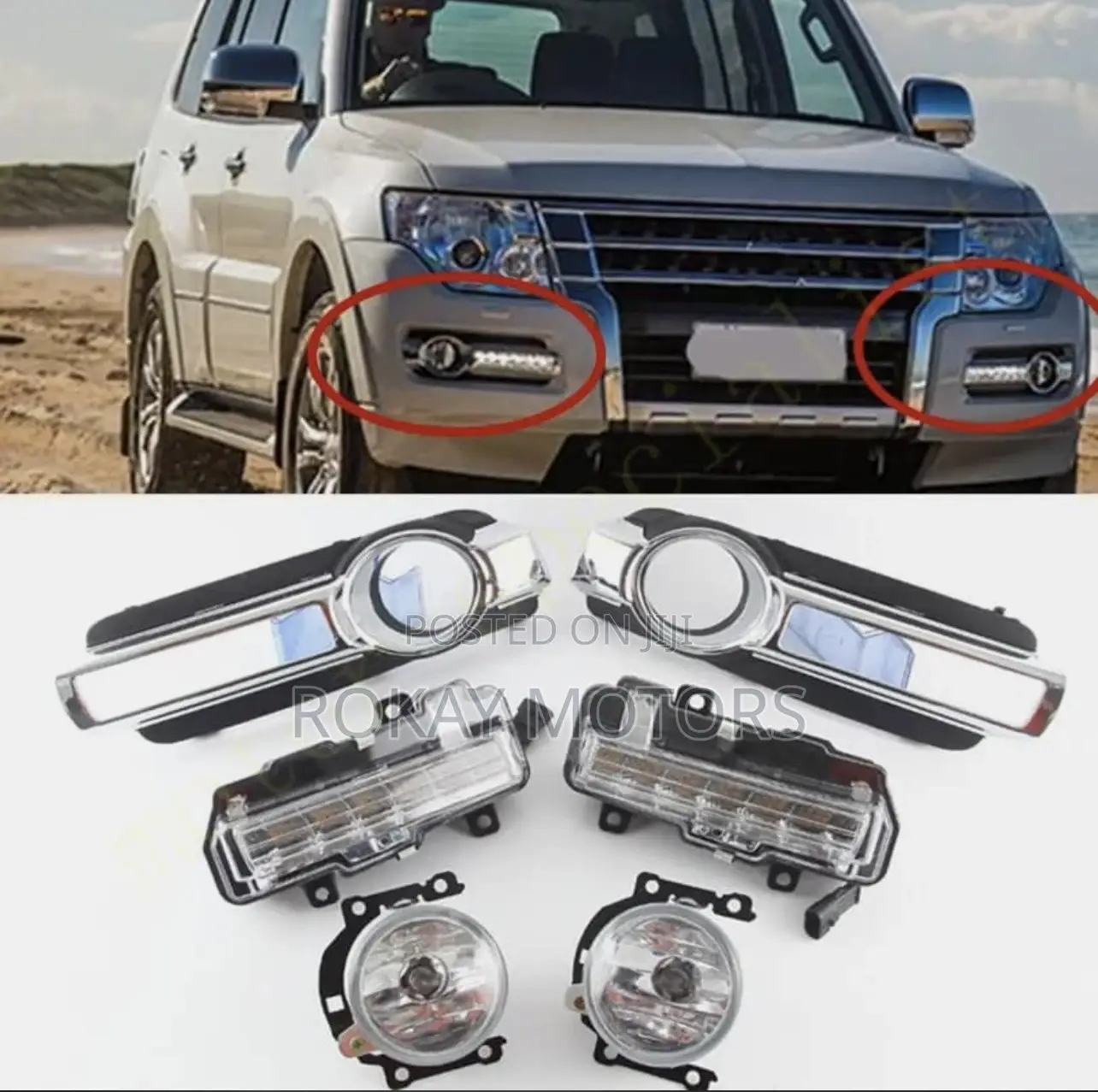 Pajero Foglights