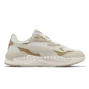 Puma X-Ray Speed White Alpine Snow Sand Dune Men Unisex