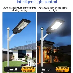 100w Solar Street Light + Remote Control Sensor
