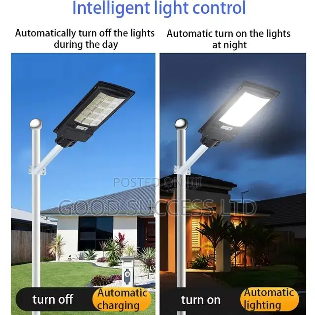 100w Solar Street Light + Remote Control Sensor