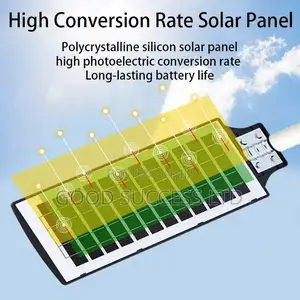100w Solar Street Light + Remote Control Sensor