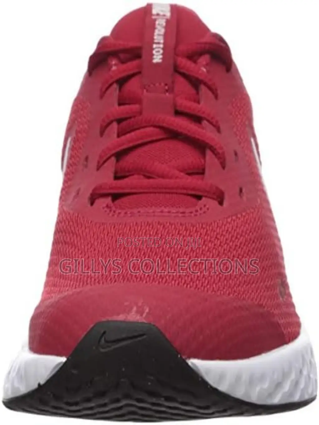 NEW Nike Revolution 5 (GS) Red White Black Gym Running Shoes