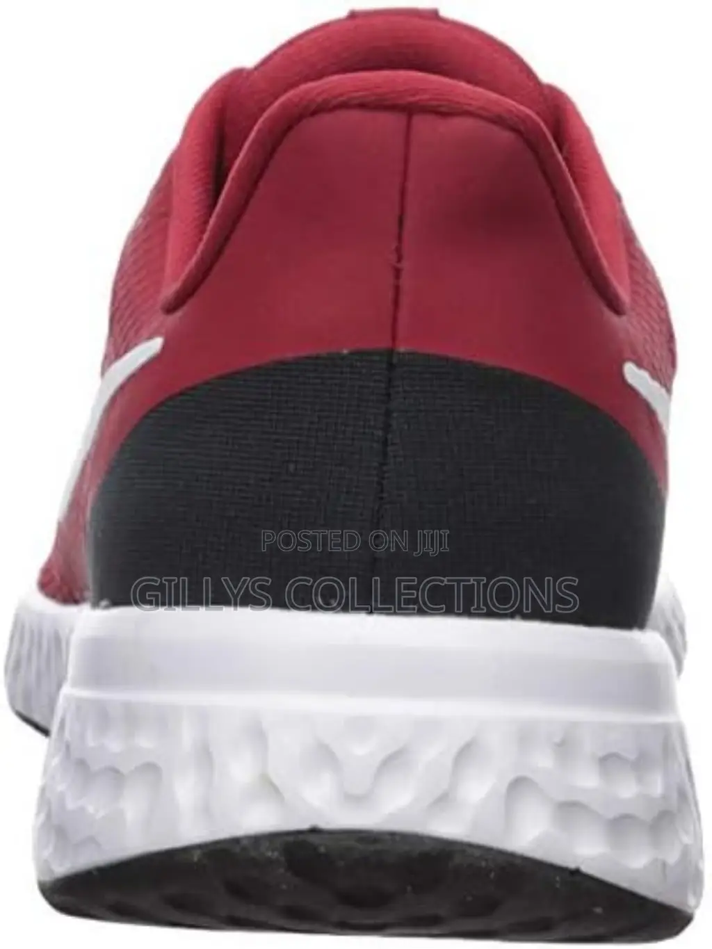 NEW Nike Revolution 5 (GS) Red White Black Gym Running Shoes