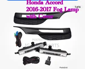 Honda Accord 2016-2017 Fog Lamp With Cover Set
