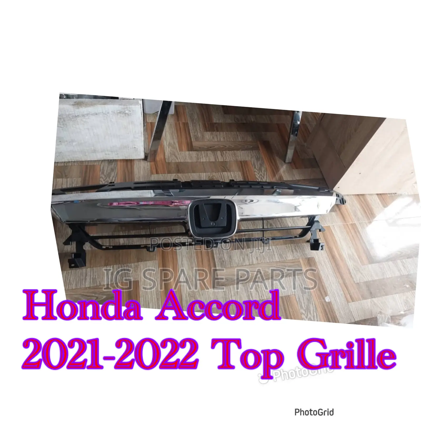 Honda Accord 2021-2022 Front Grille Top