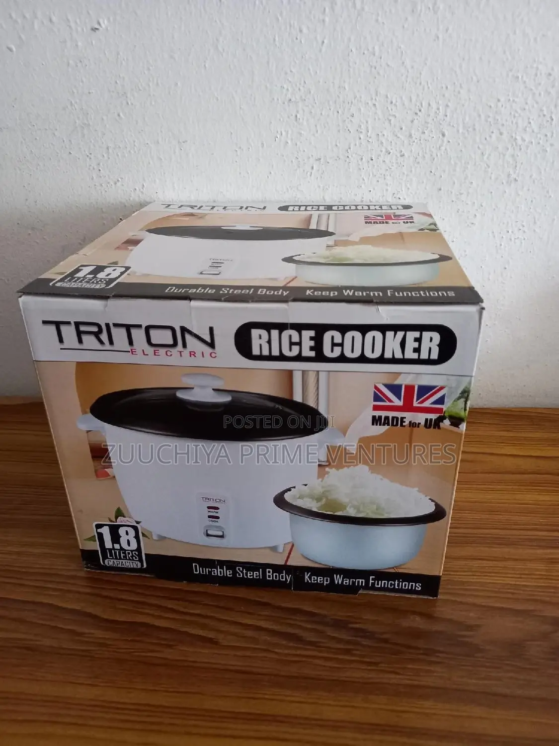 1.8l Triton Rice Cooker From Uk 