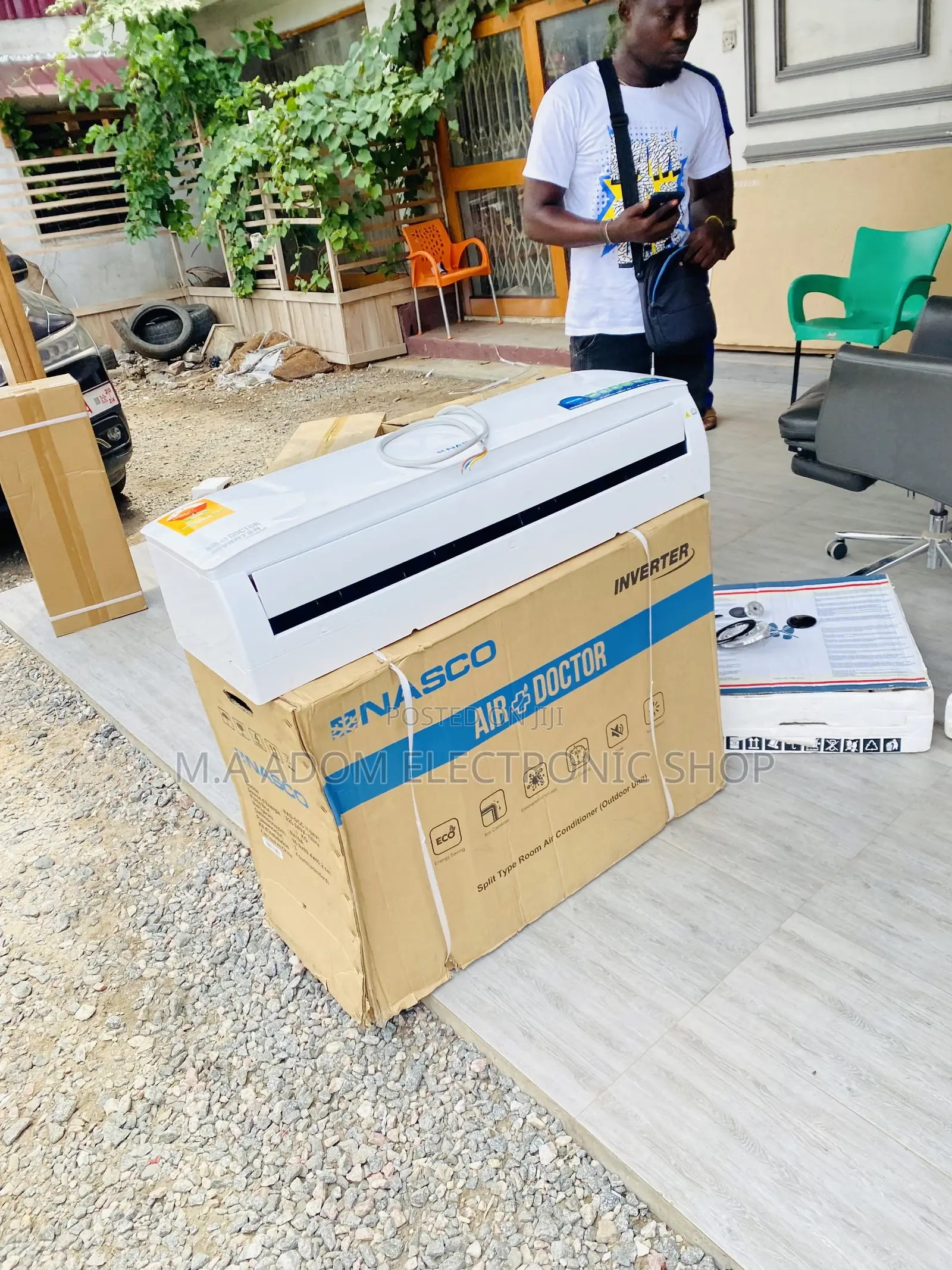 Quality Nasco 2.5hp Split Type Inverter Air Doctor Ac.