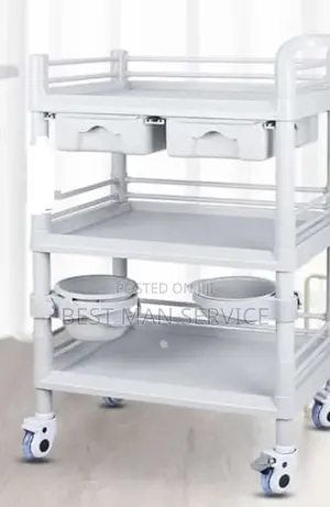 3 in 1 Business Shelves Trolley