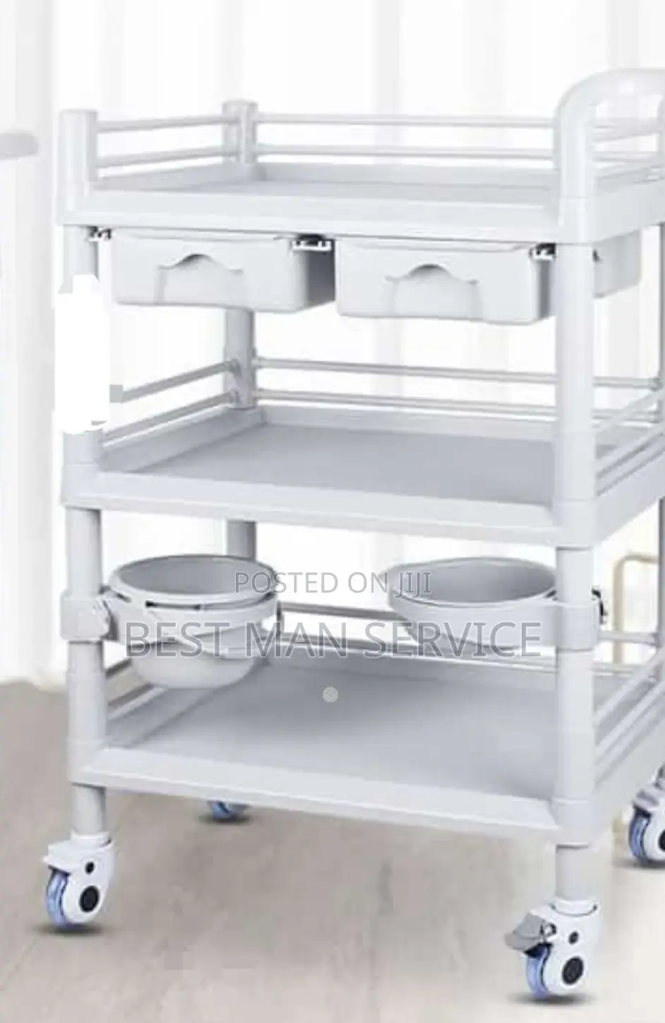 3 in 1 Business Shelves Trolley