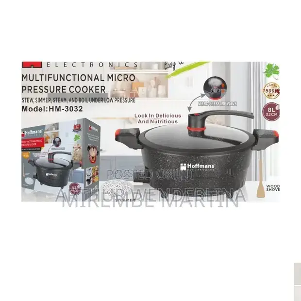 Hoffmans Multifunctional Electric Micro Pressure Cooker.8l