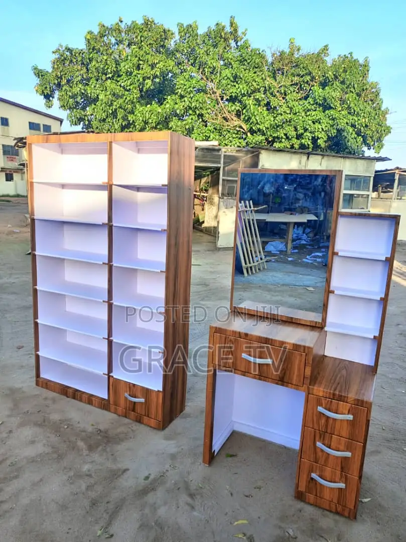 Shoes Rack and Dress Mirror
