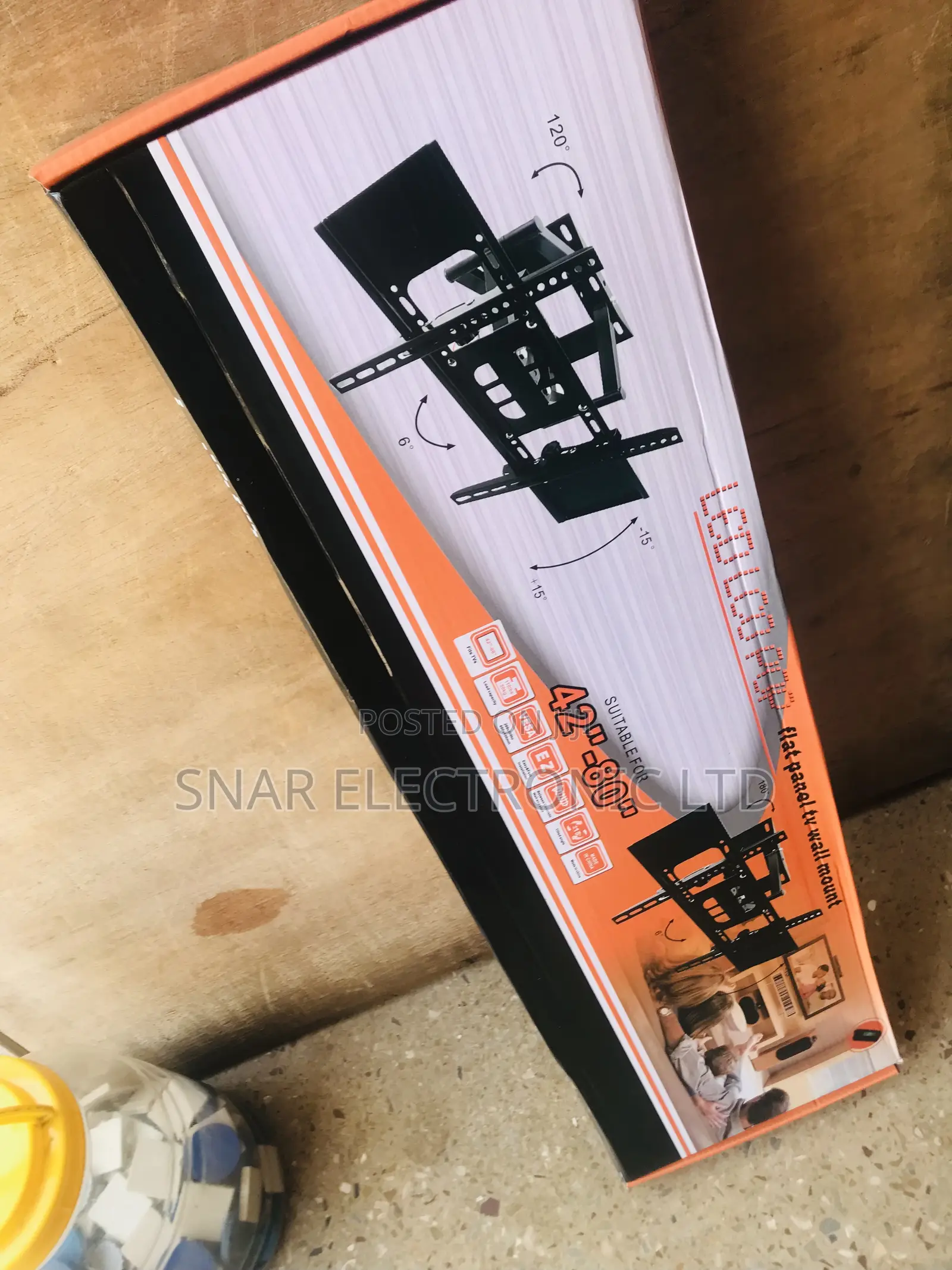 Original Flat-Screen Adjustable TV Wall Mount