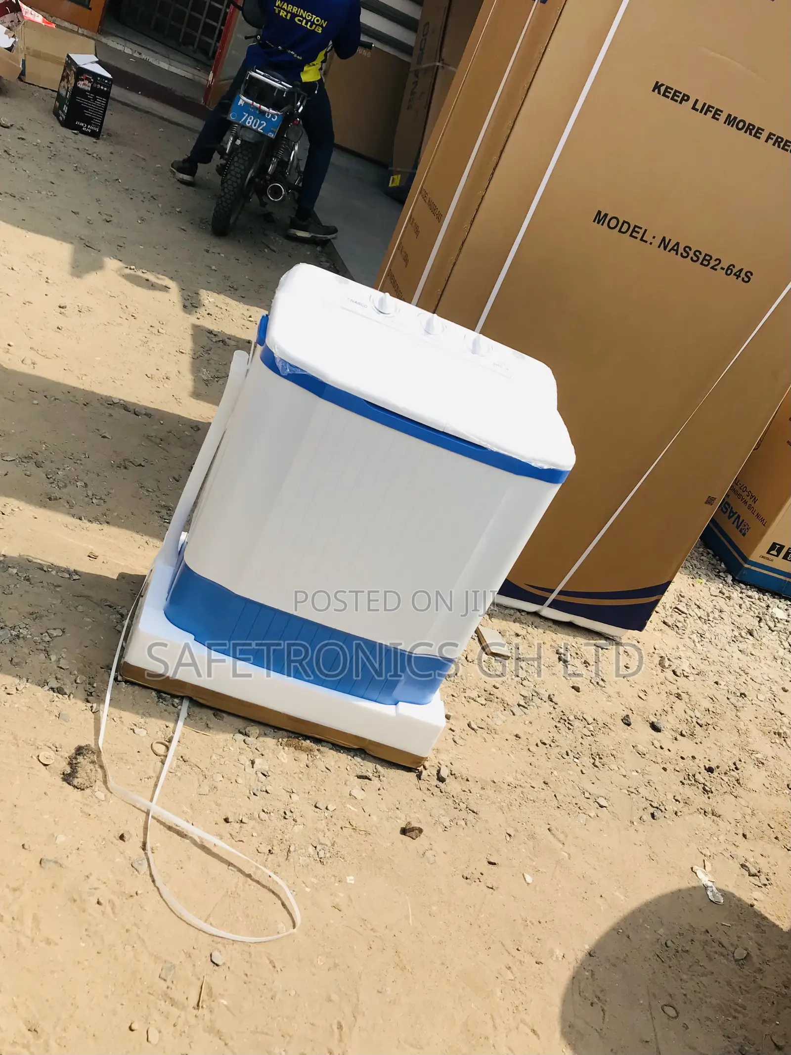 Sealed Semiautomatic Nasco 7kg Topload Washingmachine