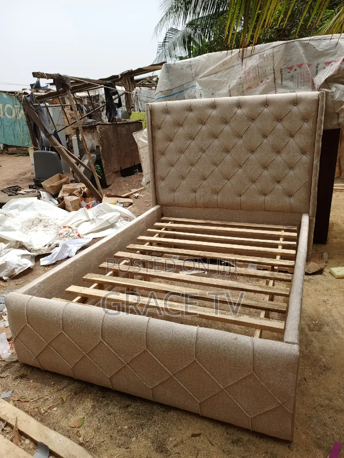 Bed and Bed Frame