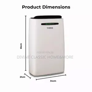 Tower 20 Litre Dehumidifier With 24 Hour Timer