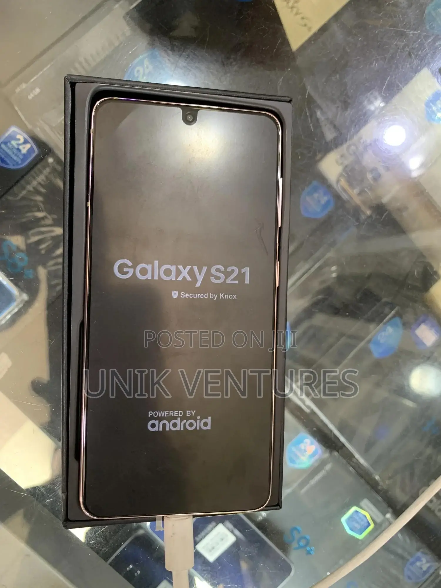 New Samsung Galaxy S21 5G 128 GB Purple