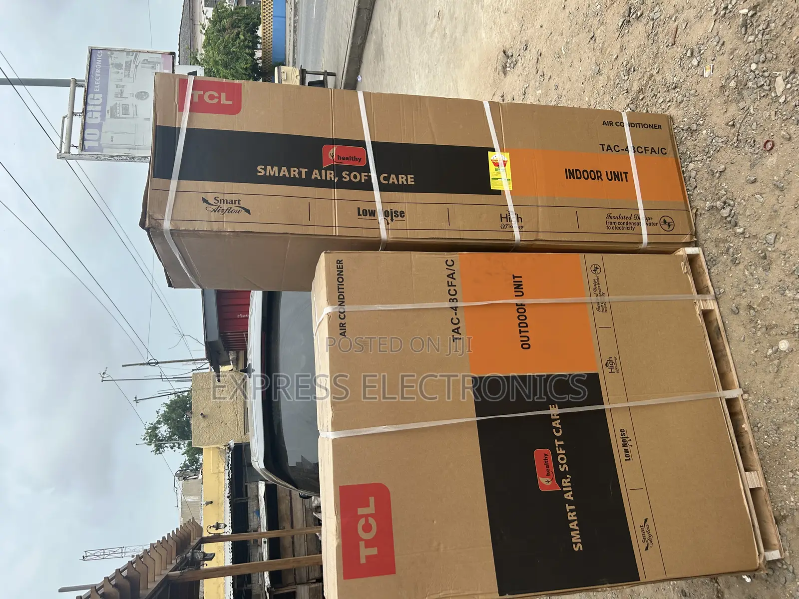 5hp Split R410 Gas TCL Sleek White