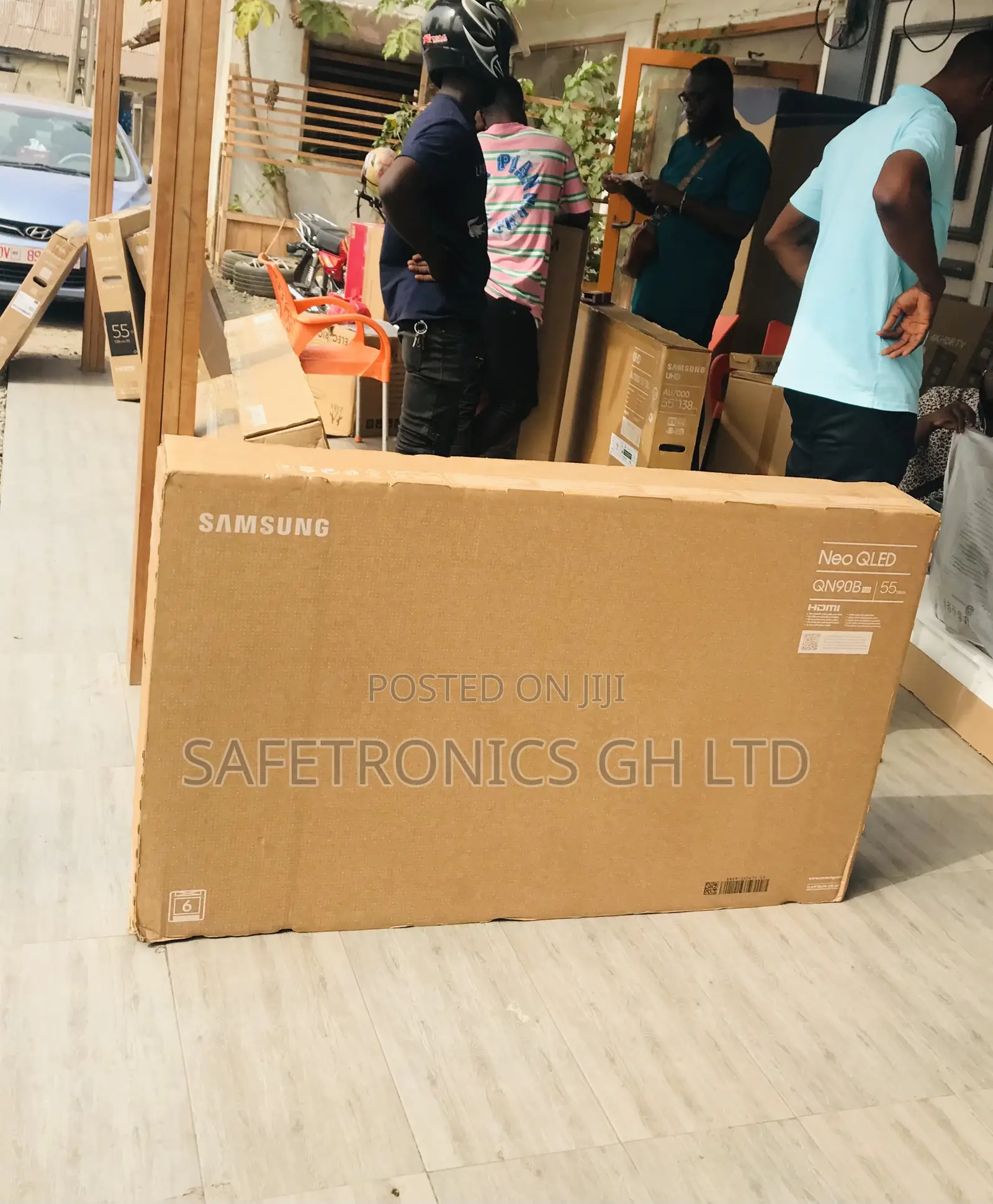QN90B Samsung 55 Qled Electric Smart Black Glossy Tv