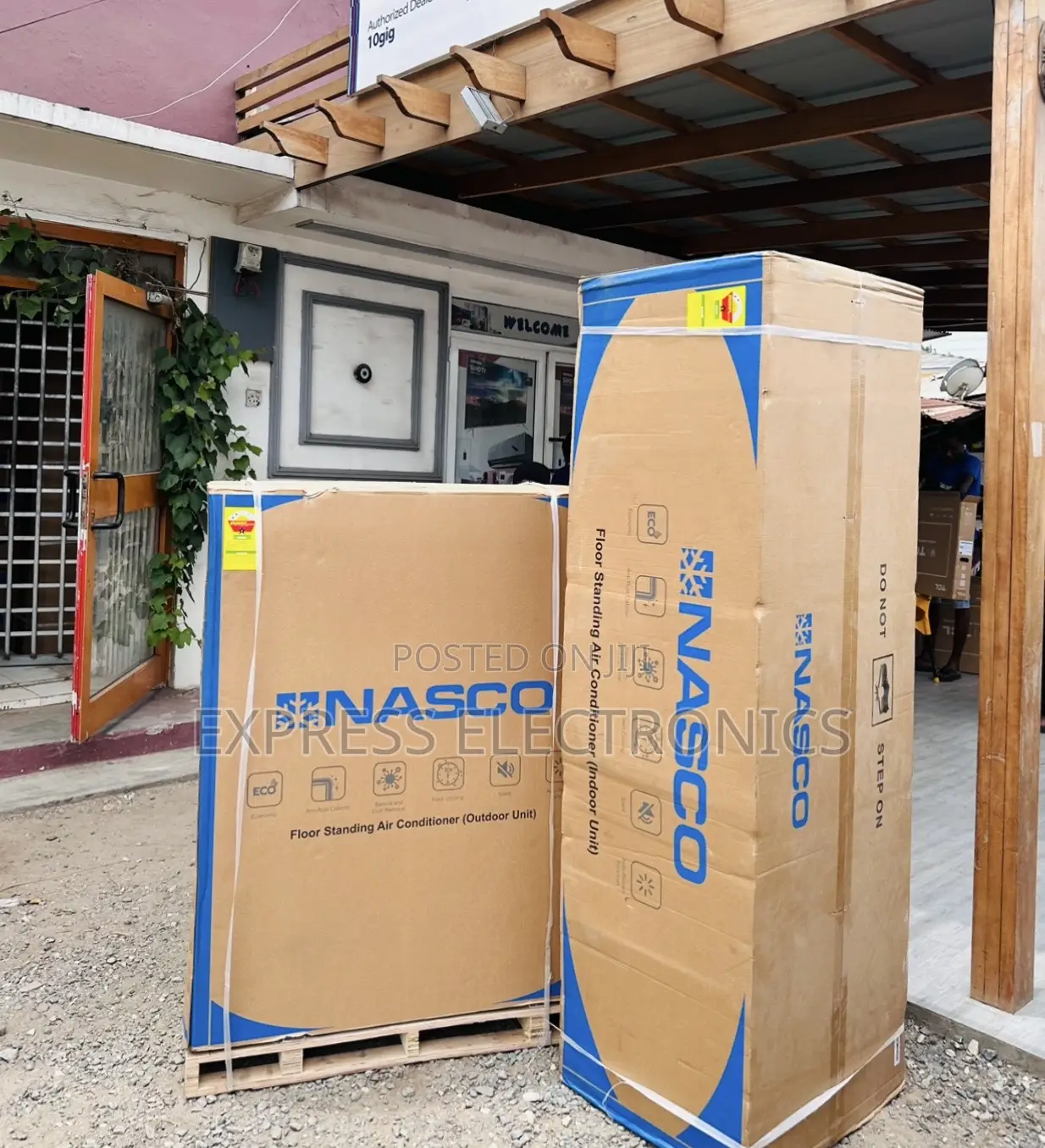 Brand New—-5hp Split Floor Standing Nasco