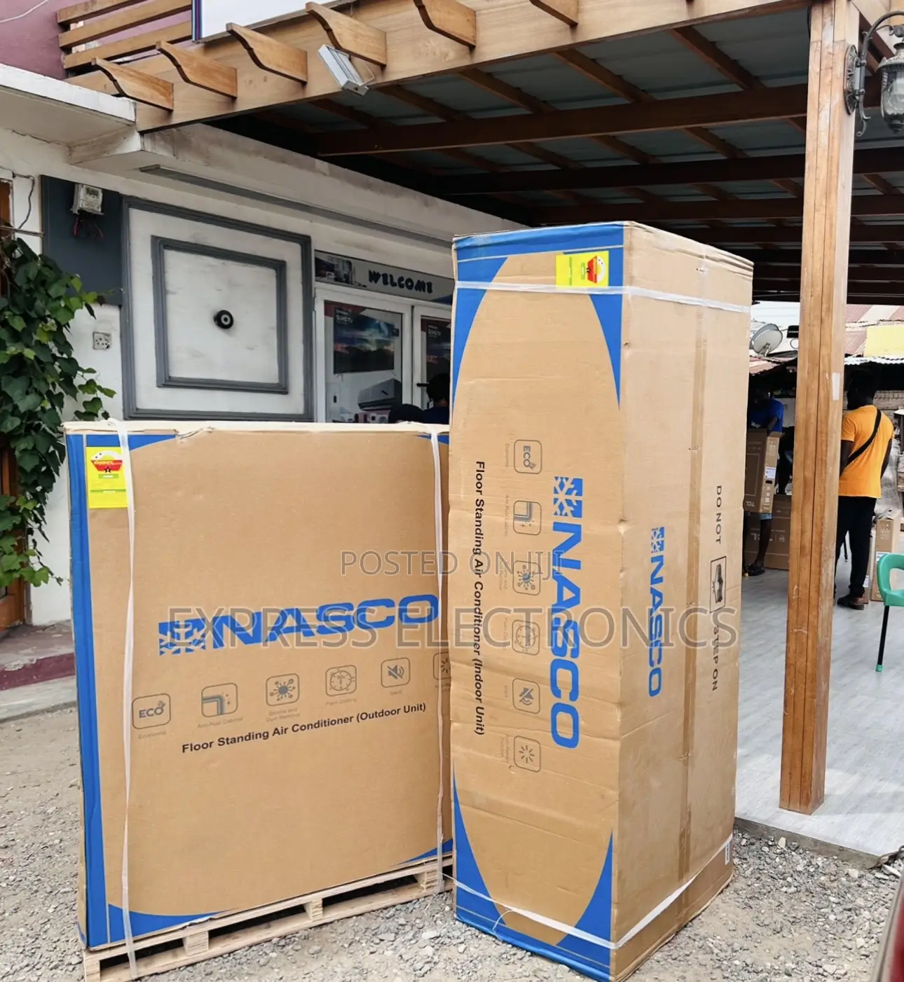 Nasco 5hp Split R410 Gas White 5hp White.