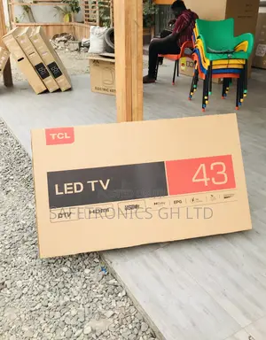 D3200 43 Inches Glossy TCL Black Electric Led Digital Tv
