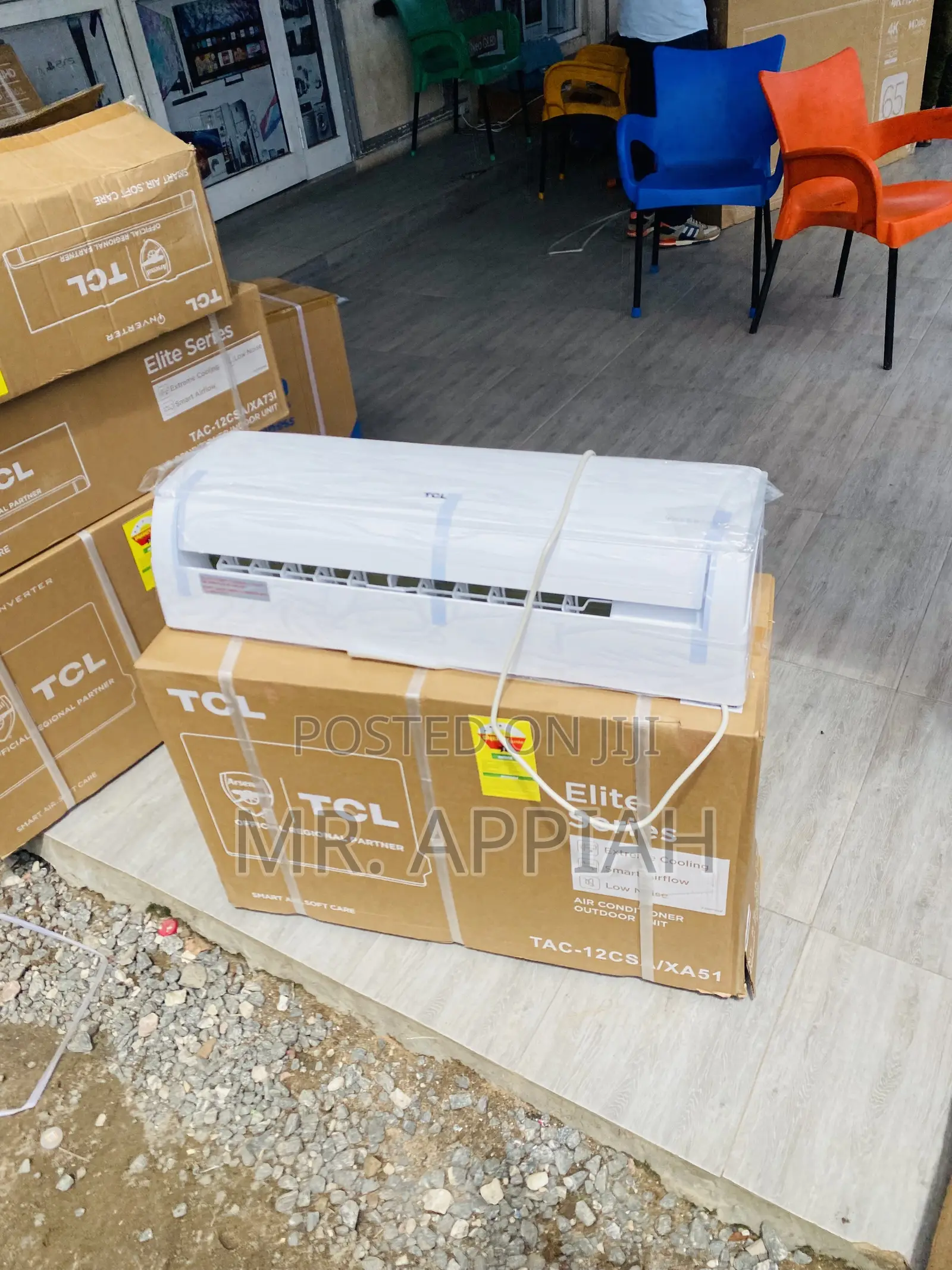 Lovely TCL 1.5hp Split Type Electric Ac(White)R410.